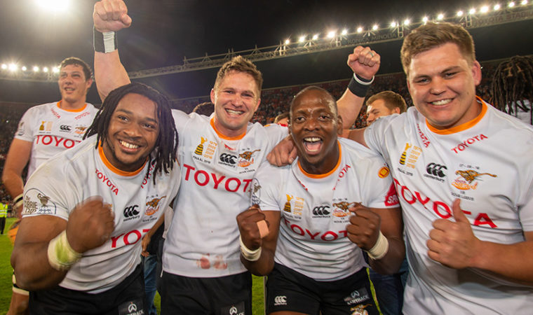 Joseph Dweba, Tian Meyer, Abongile Nonkontwana, Reinach Venter